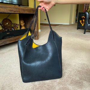 Stella McCartney shaggy deer large chain bag!
